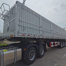 3Axles 35 Cubic Meters Side Dump Trailer