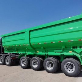 4-Axles 80Tons Rear Dump Trailer