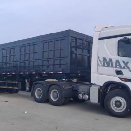 Tri-Axle Side Tipper Semi Trailer