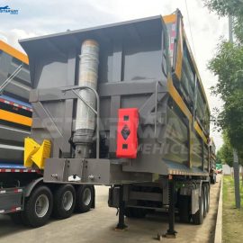 3Axles 30CBM Dump Semi Trailer