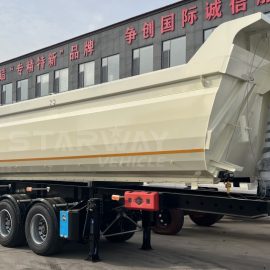 3 Axle 40 Ton Rear Tipper Semi Trailer
